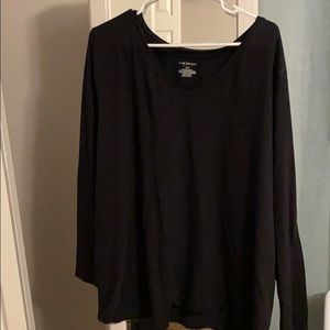 Long sleeve v neck